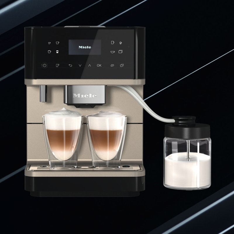 Miele CM 6360 Milk Perfection Automatic Wifi Coffee Maker & Espresso Machine Combo Grinder
